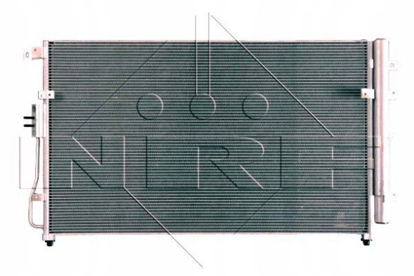 NRF  Air conditioning condenser kia carnival 06- 2. 2D 2. + Driver's essential #37