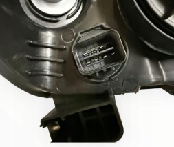 Signum  New headlight chevrolet aveo 2011-2014 black +left engine