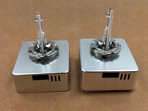 ZR  Bulbs pair hid xenon d5s warm white light 4300k 12v can-bus xenon