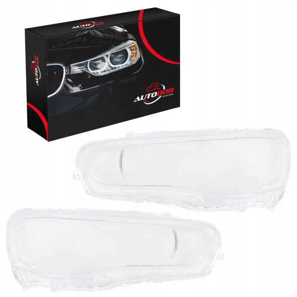 AutoDor D060921 Mitsubishi outlander polift 09-12 glass headlight lampshades le+pr