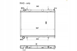 NRF 53973 NRF/GIFT Citroen c4 04- nrf + driver's assistant #31
