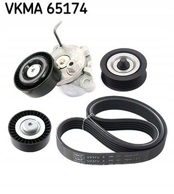 SKF VKMA 65174 Set of straps with rollers hyundai accent iii, accent iv, elantra v, getz,