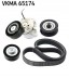 SKF VKMA 65174 Set of straps with rollers hyundai accent iii, accent iv, elantra v, getz,
