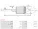 AS-PL SA0142P Starter rotor sa0142p 12v 2.9kw