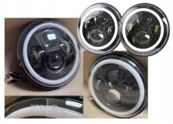 CHINA Suzuki samurai led lamps 7'' rings lamps angel eyes daily drl homologation