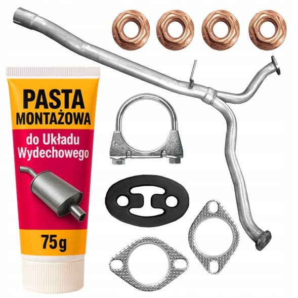 Edex  Exhaust pipe for chevrolet captiva 1 i 2.4 2.0 d suv 06 - 17 freebie