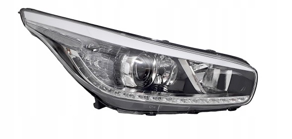 TYC  Headlight tyc left halogen with electric adjustment kia cee'd reflector