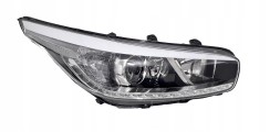 TYC  Headlight tyc left halogen with electric adjustment kia cee'd reflector