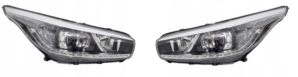 TYC  Headlight tyc left halogen with electric adjustment kia cee'd reflector