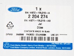 Ford OE HS71-13L015-AB Headlight washer left nozzle mk5 18-