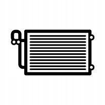 NRF  Air conditioning condenser - nrf 350663