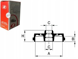 AP PRO/7D0247 APL Brake drums ap 893501615a 24022000171 98647705 + collision assistant #34