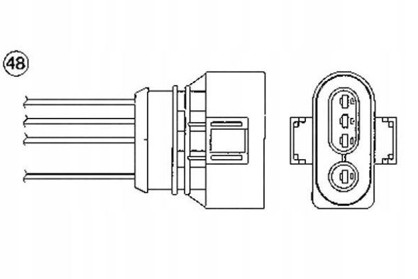 NGK  Ngk lambda probe audi a3 1.8 t (8l1) + driver's essential #32