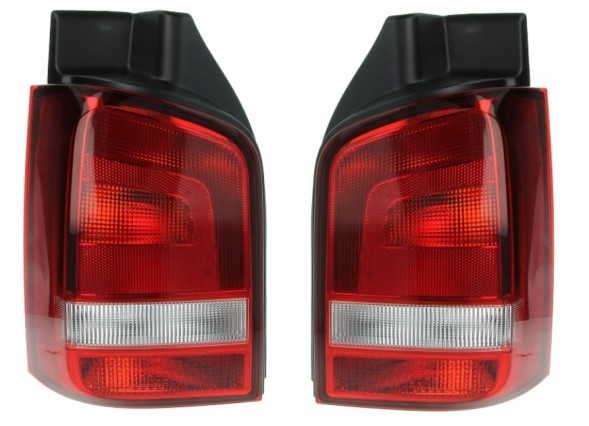 TYC 956987-E , 956987-E Multivan transporter t5 09- rear lights set