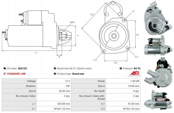 AS-PL  Fits sequoia 4.6 and tundra 4.6 (2010-2012)