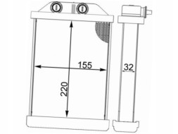 Mahle AH 220 000S Heater audi a6 c5 1.8-4.2 97-05 allroad c5 2.5-4.2 00-05