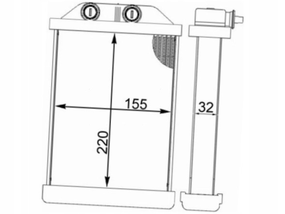 Mahle AH 220 000S Heater audi a6 c5 1.8-4.2 97-05 allroad c5 2.5-4.2 00-05