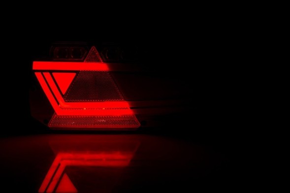 Horpol  Combined rear lamp mavic with reflective triangle left lzd 2650