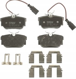 Polcar Klocki hamulcowe oś tylna TRW SEAT ALHAMBRA 10.97-03.10 5M21-2M008-BB Brake pads rear axle trw seat alhambra 10.97-03.10 5m21-2m008-bb