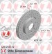Zimmermann  Brake disc. Opel antara 06- front