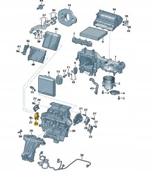 Volkswagen OE 2Q0907511E VAG New, original audi 2q0907511e air supply control engine