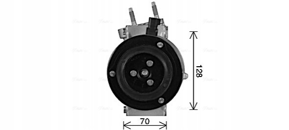 AVA Quality cooling  Compressor, air conditioning ava quality cooling fdak674