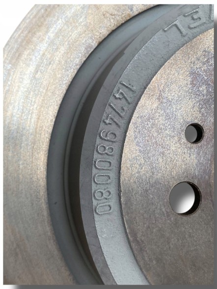 Fiat OE E360 Fiat ulysse brake disc set oem 9464222687 2pcs !J