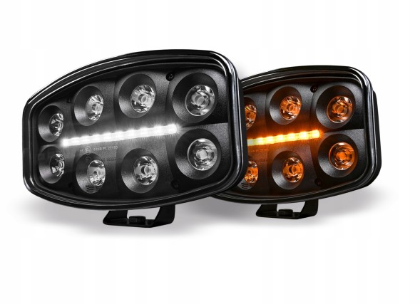 Skyled  Far-range headlamp skyled jumbo acetan black full led