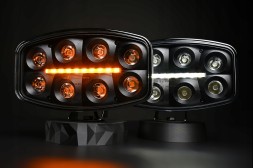 Skyled  Far-range headlamp skyled jumbo acetan black full led