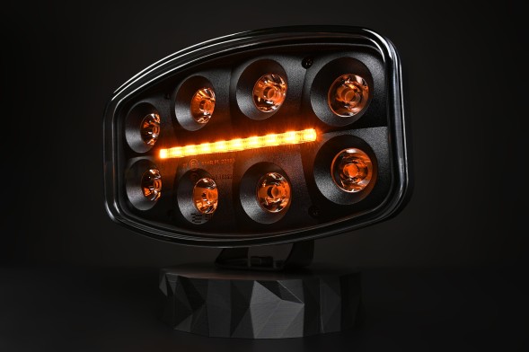 Skyled  Far-range headlamp skyled jumbo acetan black full led