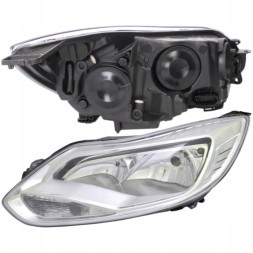 Mertt Headlight front lamp left silver bm5113w030ae ford focus 11-14
