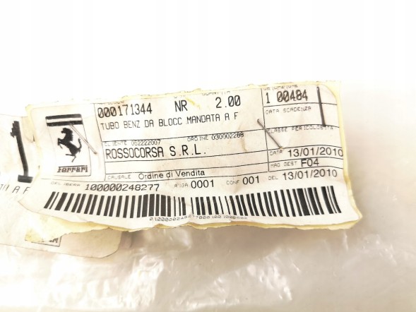 Ferrari OE  Fuel line ferrari f355 2.7 5.2 171344