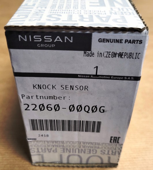 Nissan OE 22060-00Q0G, 227902682R Original nox oxide sensor renault trafic iii 1.6dci 2206000q0g