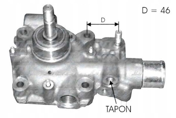 Dolz PRO/B121 DOL Water pump iveco renault dolz + collision assistant #34