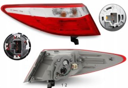 Polcar Lampa tylna lewa 1szt. Toyota CAMRY 09.11-07.17 81560-06640 Rear lamp left 1pcs toyota camry 09.11-07.17 81560-06640