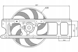 Nissens NIS85254(iMOTO) Radiator fan (with housing) nissens + driver's essential #37
