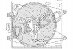 Denso Denso radiator fan (with housing) fiat panda + driver assistant #28