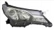 TYC  Headlight lamp right 20-14255-26-2 tyc toyota