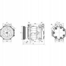 HC-Cargo  Compressor air conditioning compressor hc-cargo for hyundai accent getz