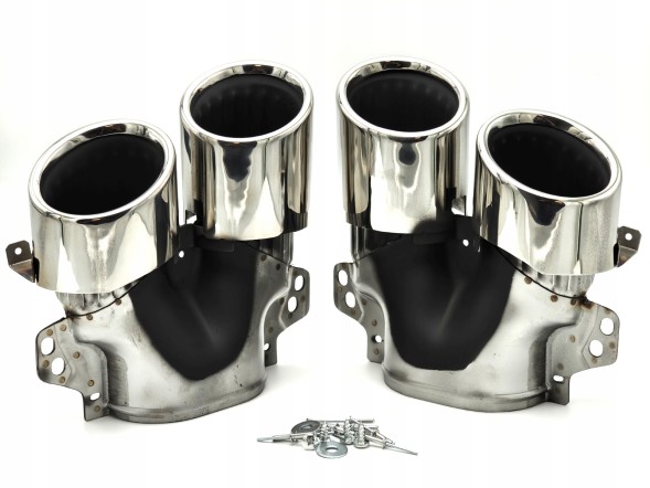 Proteile A8902 Mercedes cla 45 amg w118 c118 a45 w177 glb x247 silencer exhaust tips