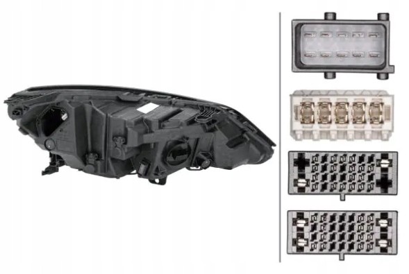 Hella  Headlamp lamp 1ex 354 829-211 hella