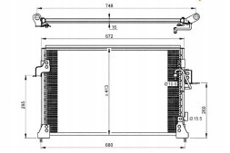 NRF Air conditioning condenser landrover discovery 98- nrf + collision assistant #34