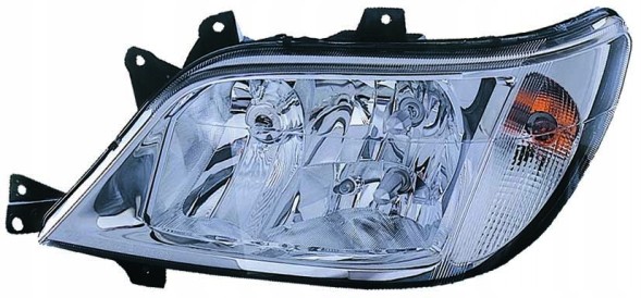 Depo  Lamp headlamp left mercedes sprinter 2t / 3t (02-)