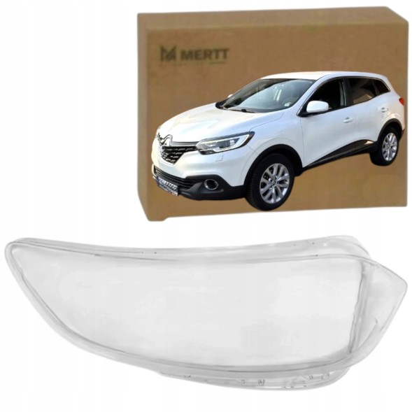 Mertt  Renault cadjar 2015-2018 left right lampshade headlight glass front lamp