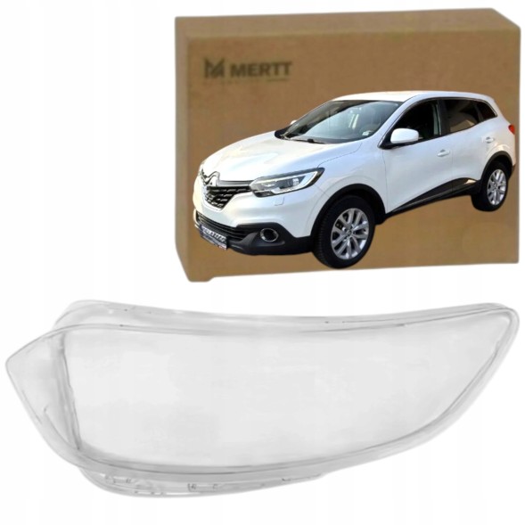 Mertt  Renault cadjar 2015-2018 left right lampshade headlight glass front lamp