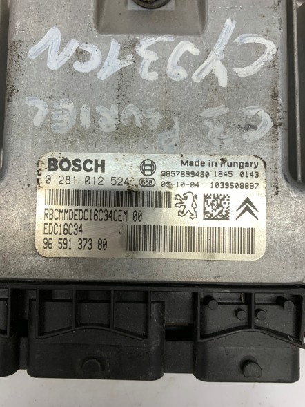 CHINA KOMPUTER SILNIKA PSA 0281012524 9659137380 Dog engine computer 0281012524 9659137380