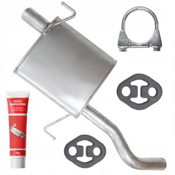 Ferroz FRZ-G7E69K5E3C0B0I1 Final silencer alfa romeo 147 937 00 - 10 1.6 2.0 hatchback freebie