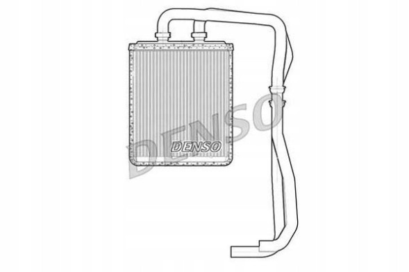 Denso 86379100 DEN Dendrr12011 heater (220x199,8x33) iveco daily + driver assistant #33