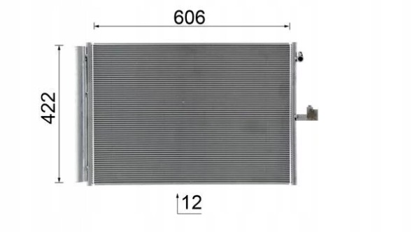 Mahle AC 932 000S Mahle original condenser