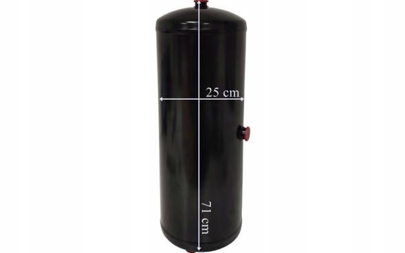 Lamiro 25-179 Air tank 30l 246x700 15,5 bar mercedes actros axor atego 00343218